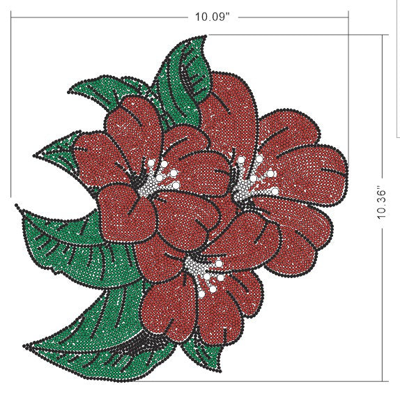 19035 A-B Flower / Dozen