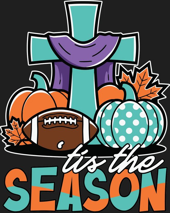 Fall Season Football DTF Transfer Ready to Press