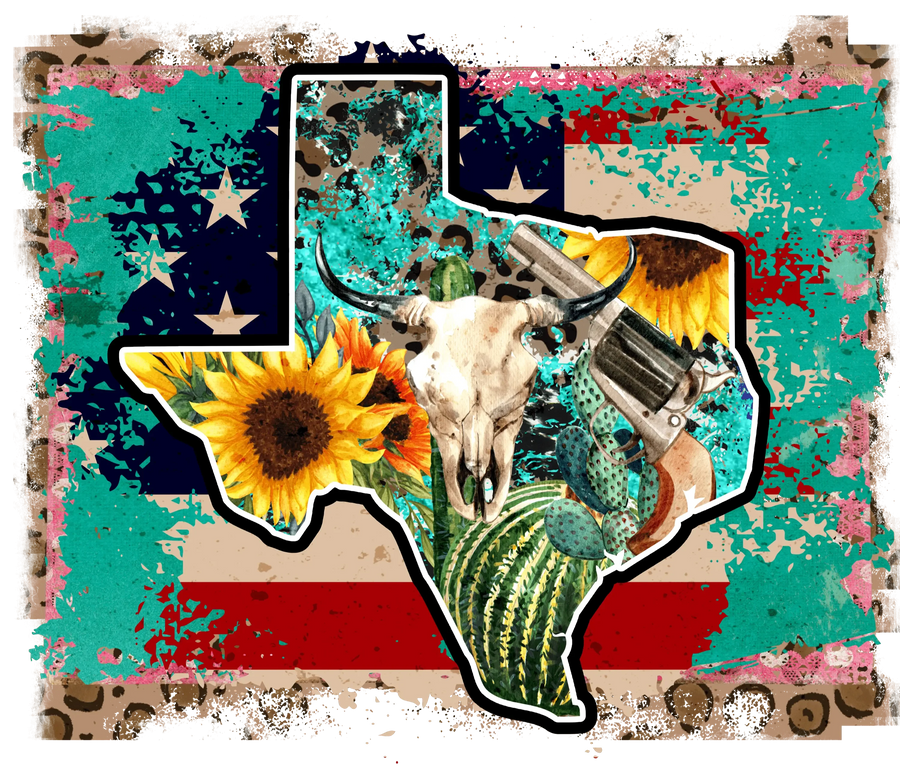 Texas Country Design - DTF Ready To Press