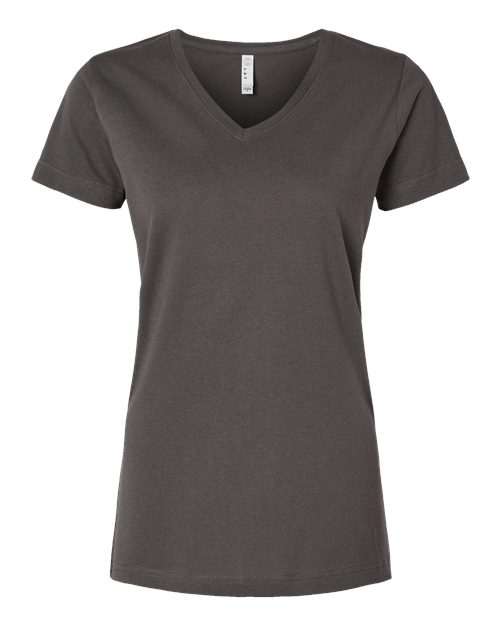 Women's Fine Jersey V-Neck Tee