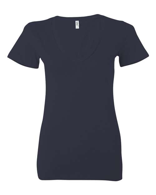 Women’s Jersey Deep V-Neck Tee