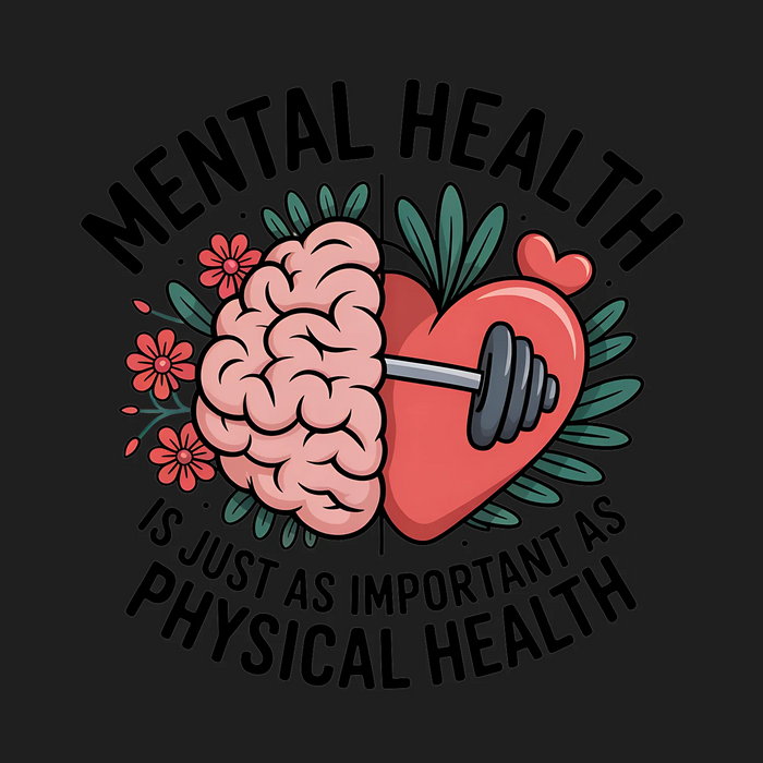 Mental Health Awareness DTF Transfer Ready to Press