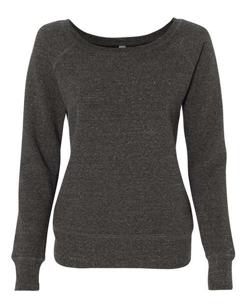 Women’s Sponge Fleece Wide Neck Sweatshirt