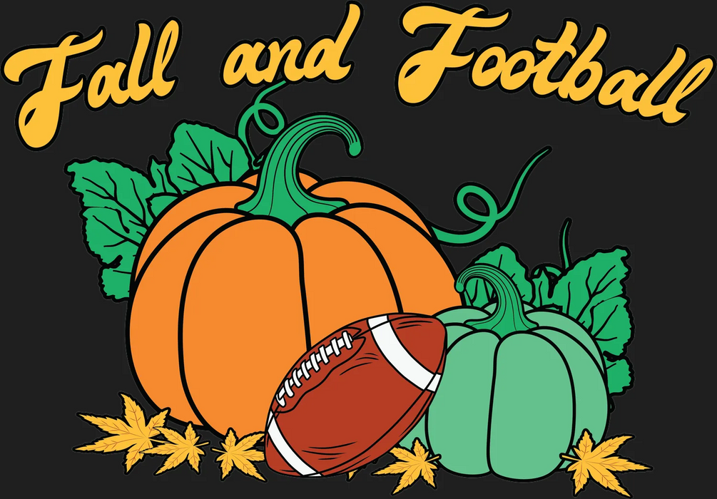 Fall and Football DTF Transfer Ready to Press