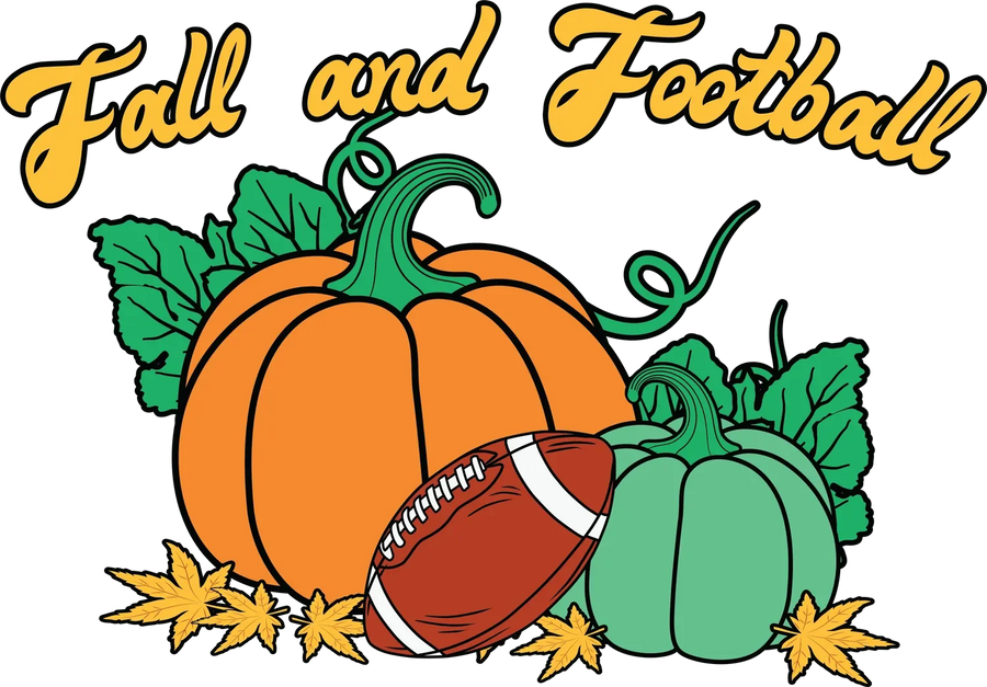 Fall and Football DTF Transfer Ready to Press