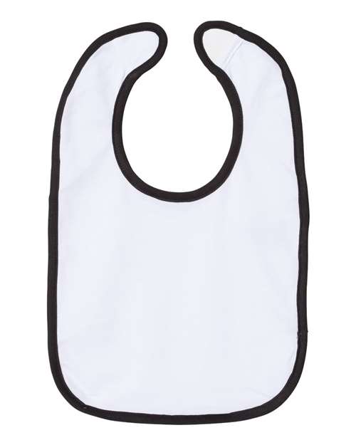 Infant Contrast Trim Premium Jersey Bib