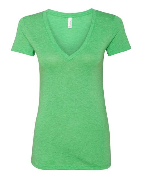 Women’s Triblend Deep V-Neck Tee