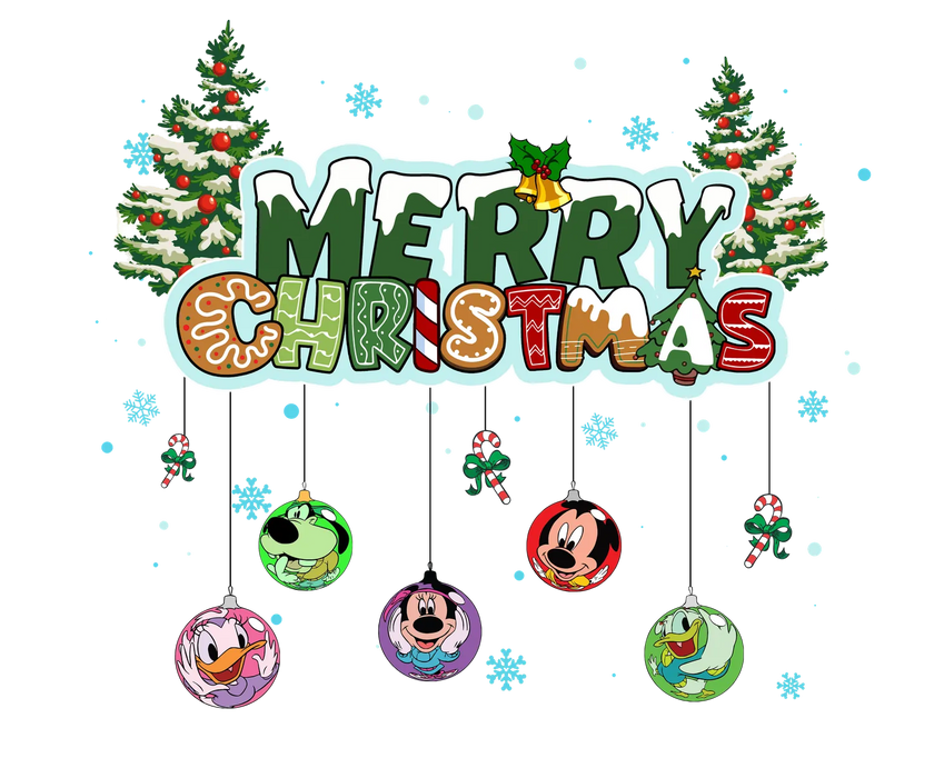 Christmas Cheer DTF Transfer Ready to Press