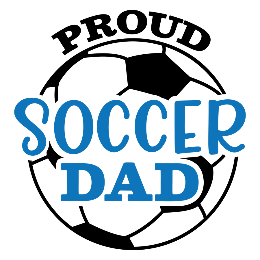 Soccer Dad DTF Transfer Ready to Press