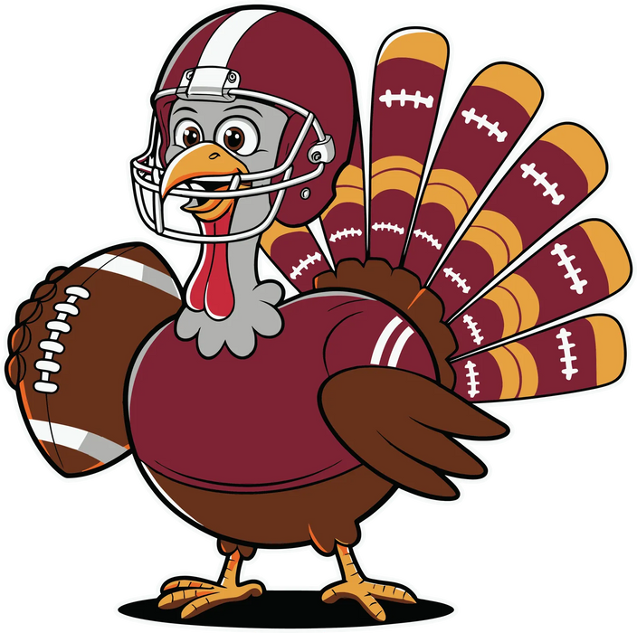 Football Turkey DTF Transfer Ready to Press