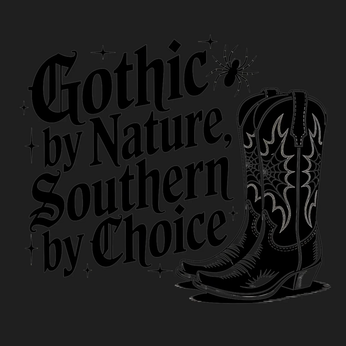 DTF-Transfer im Southern-Style mit Cowboystiefel
