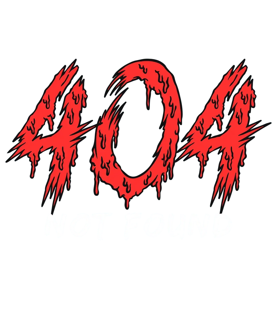 404 Error Flames - DTF Ready to Press