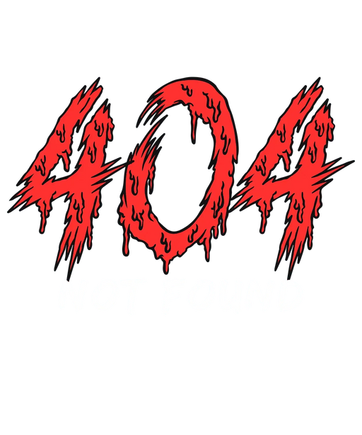404 Error Flames - DTF Ready to Press (original)
