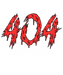 404 Error Flames - DTF Ready to Press (original)