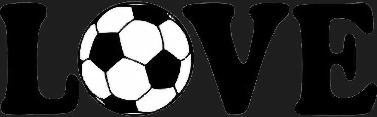 Soccer Love DTF Transfer Ready to Press
