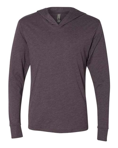 Triblend Hooded Long Sleeve Pullover