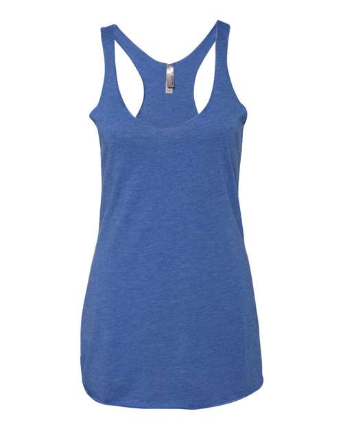 Next Level - Women’s Triblend Racerback Tank - L - 6733
