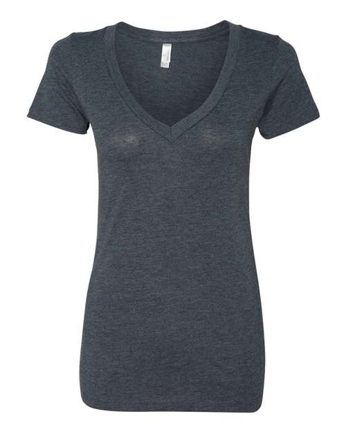 Women’s Triblend Deep V-Neck T-Shirt