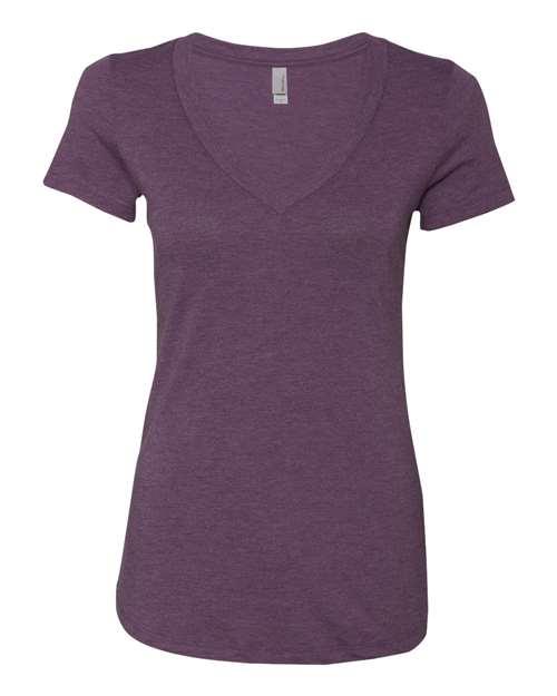 Women’s Triblend Deep V-Neck T-Shirt