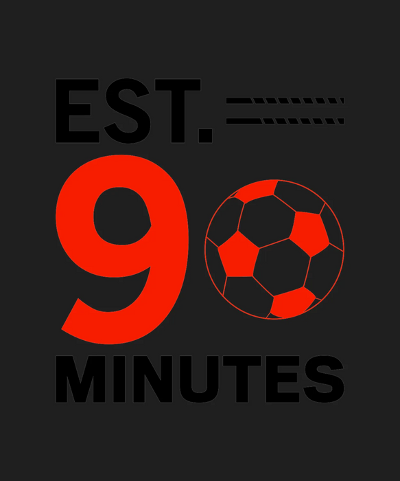 Soccer Jersey Number 9 DTF Transfer Ready to Press