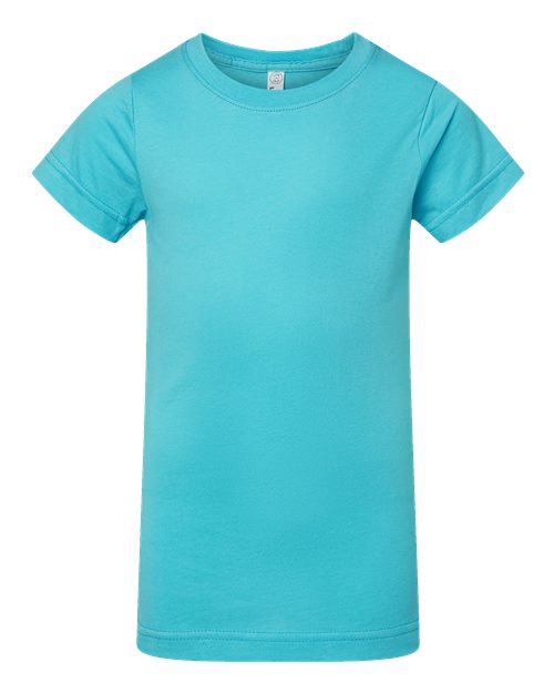 LAT - Girls' Fine Jersey Tee - S - 2616