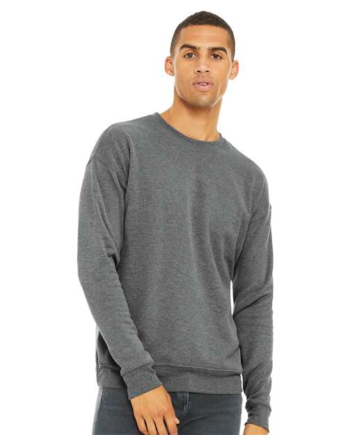 Sponge Fleece Drop Shoulder Crewneck Sweatshirt