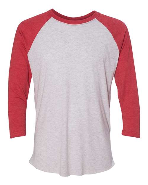 Next Level - Triblend Three-Quarter Raglan T-Shirt - 3XL - 6051