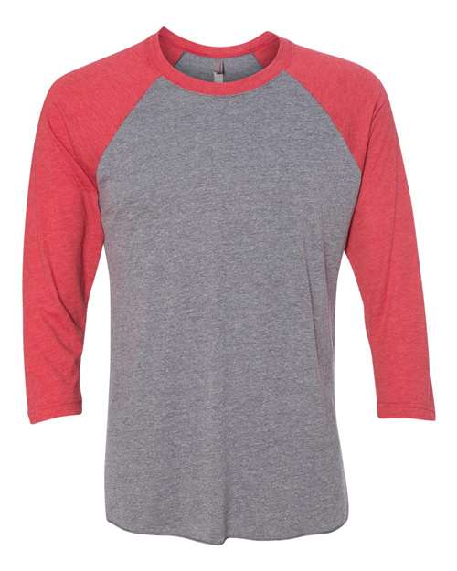 Next Level - Triblend Three-Quarter Raglan T-Shirt - S - 6051
