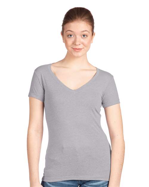 Next Level - Women's Ideal V-Neck T-Shirt - L - 1540