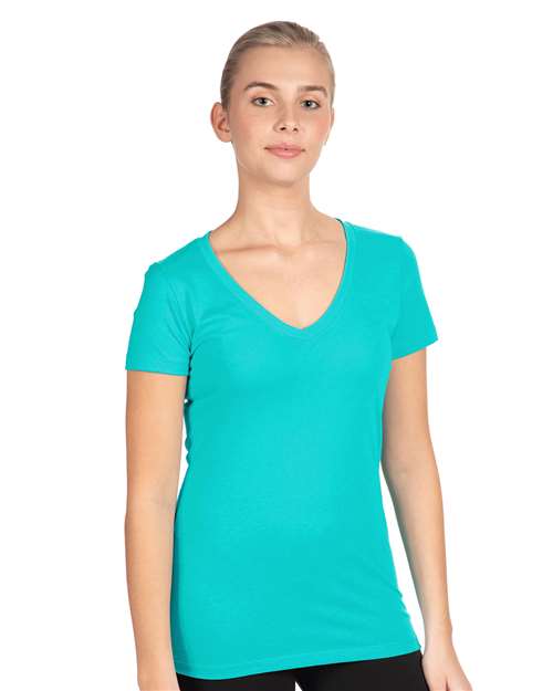 Next Level - Women's Ideal V-Neck T-Shirt - M - 1540
