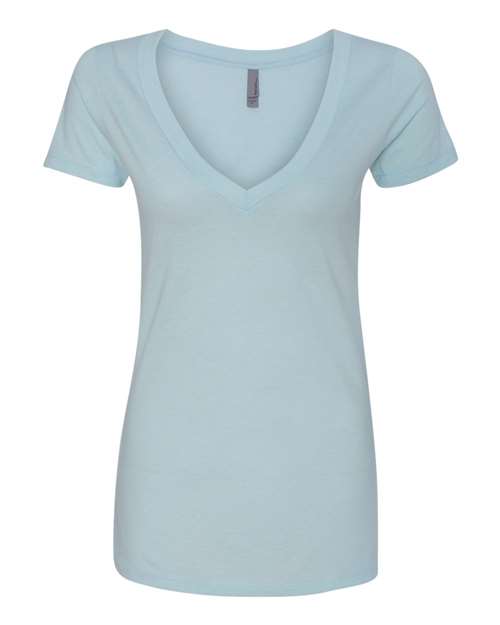 Women’s CVC Deep V-Neck T-Shirt