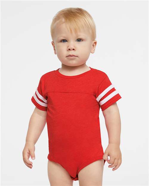 Infant Football Fine Jersey Bodysuit