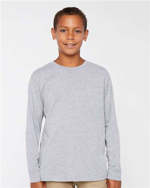 LAT - Youth Fine Jersey Long Sleeve Tee - M - 6201