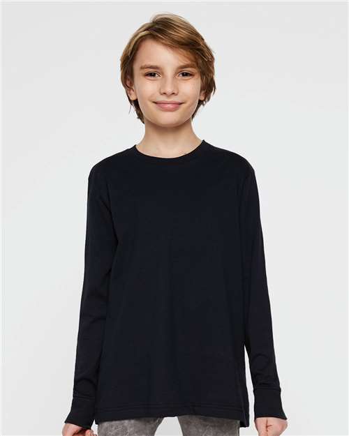 LAT - Youth Fine Jersey Long Sleeve Tee - M - 6201