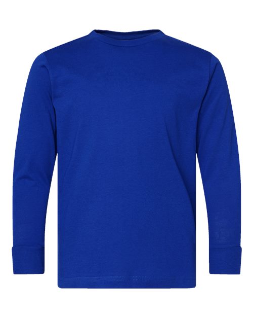 LAT - Youth Fine Jersey Long Sleeve Tee - S - 6201