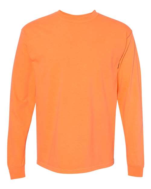 Garment-Dyed Heavyweight Long Sleeve T-Shirt