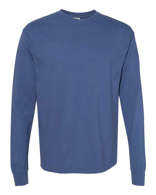 Garment-Dyed Heavyweight Long Sleeve T-Shirt