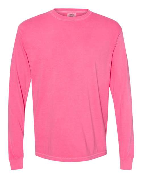 Garment-Dyed Heavyweight Long Sleeve T-Shirt