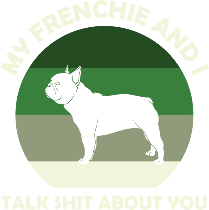 Frenchie Fashion DTF Transfer Ready to Press