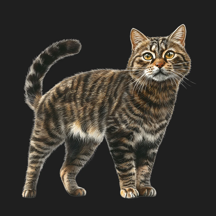 Cat DTF Transfer Ready to Press