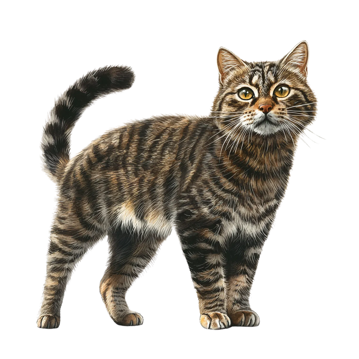 Cat DTF Transfer Ready to Press