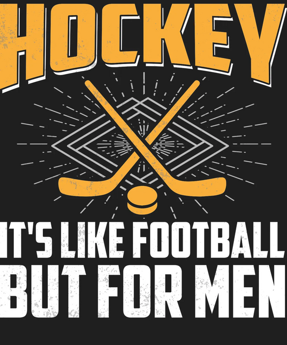 Hockey Men's DTF Transfer Ready to Press