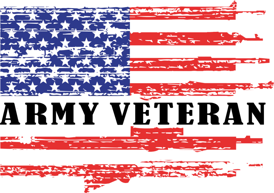 Army Veteran DTF Transfer Ready to Press