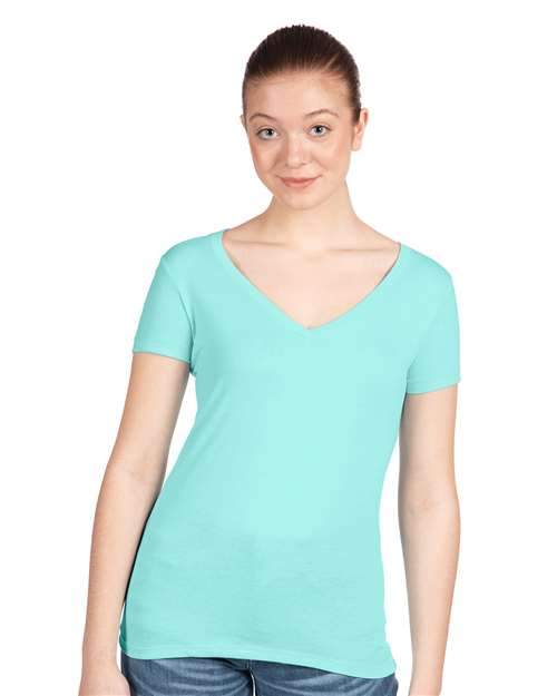 Next Level - Women's Ideal V-Neck T-Shirt - L - 1540