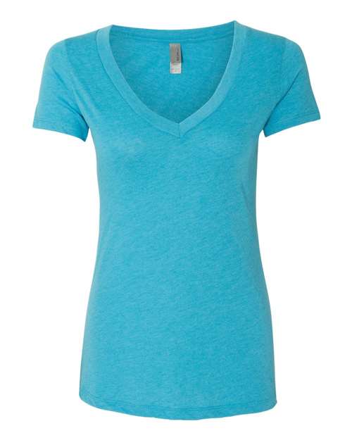 Women’s Triblend Deep V-Neck T-Shirt