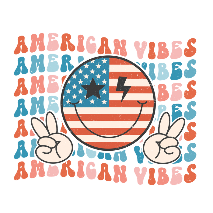 American Vibes Design - DTF Ready To Press