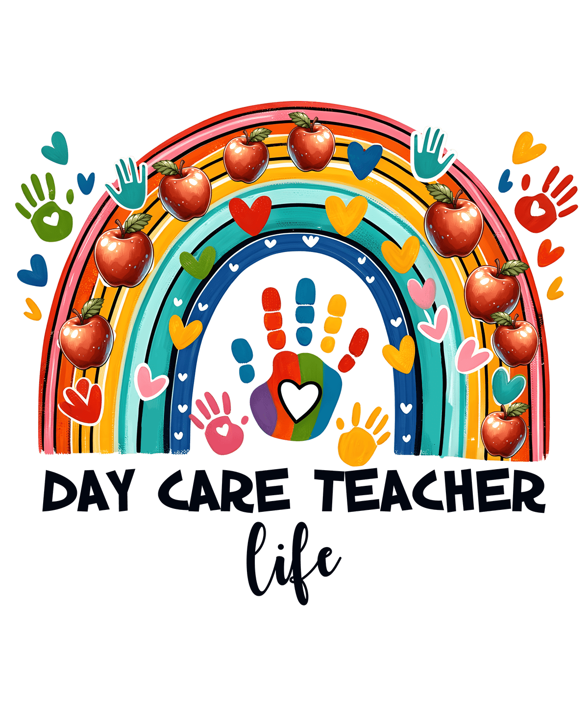 Day Care Teacher Life Design - DTF Ready To Press — DTF Center