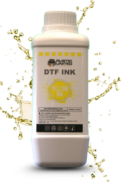 DTF Ink Yellow - 1 Liter