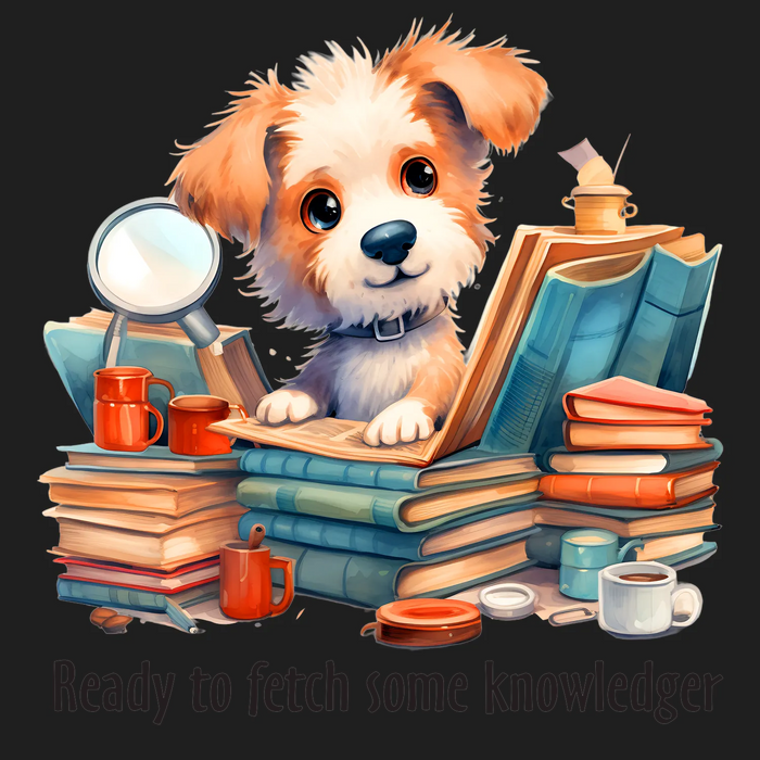 Puppy Love DTF Transfer Ready to Press