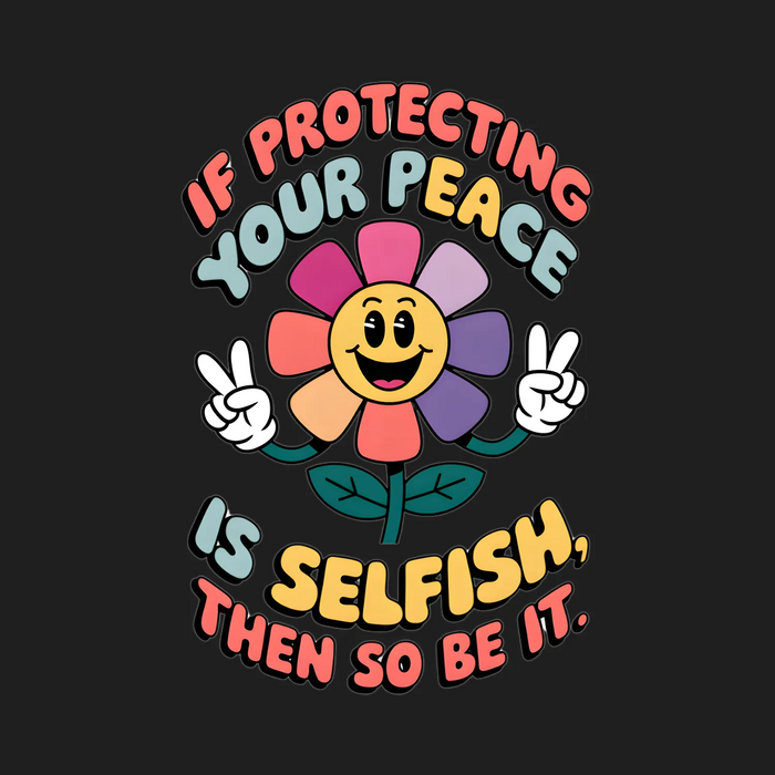 Protecting Peace DTF Transfer Ready to Press